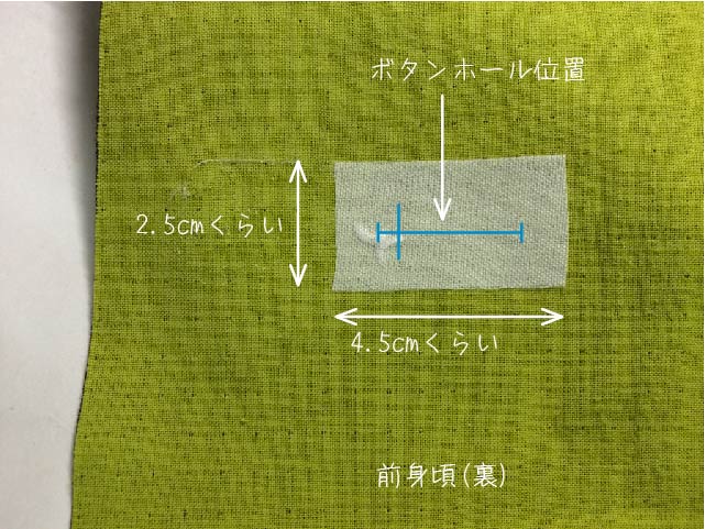 Co 04button 共布で作るボタンホールの縫い方 Papier パピエ